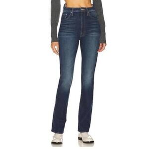 NWT Mother Size 33 High Rise Rider Shift Sneak Bootcut Jeans Digital Underground